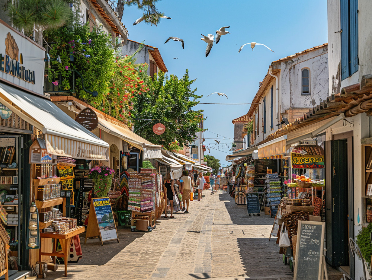 marché  plage