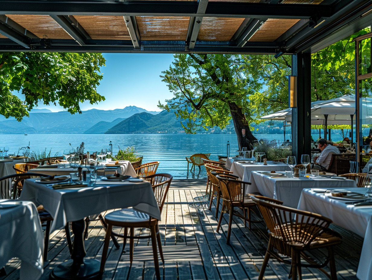 restaurant aix-les-bains lac