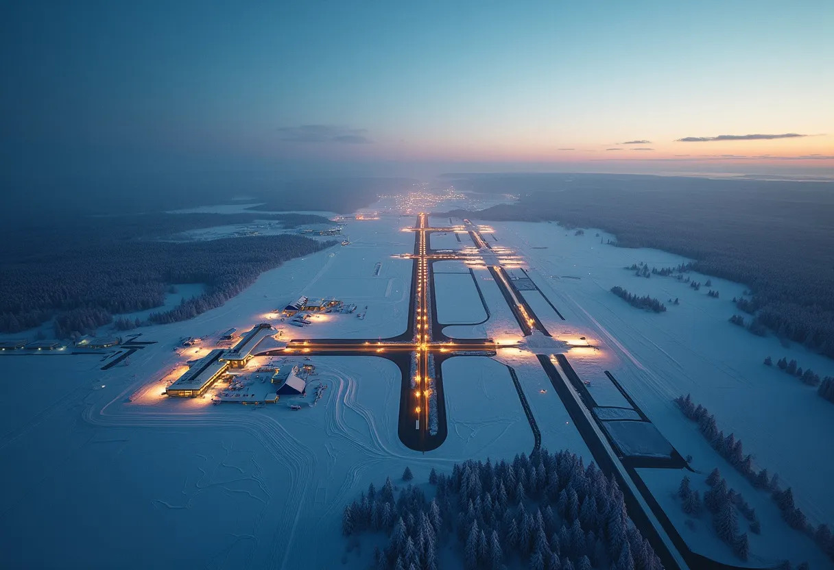 aéroport laponie